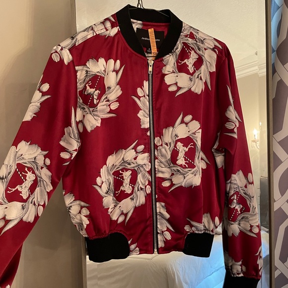 FLORAL BOMBER - Picture 7 of 7